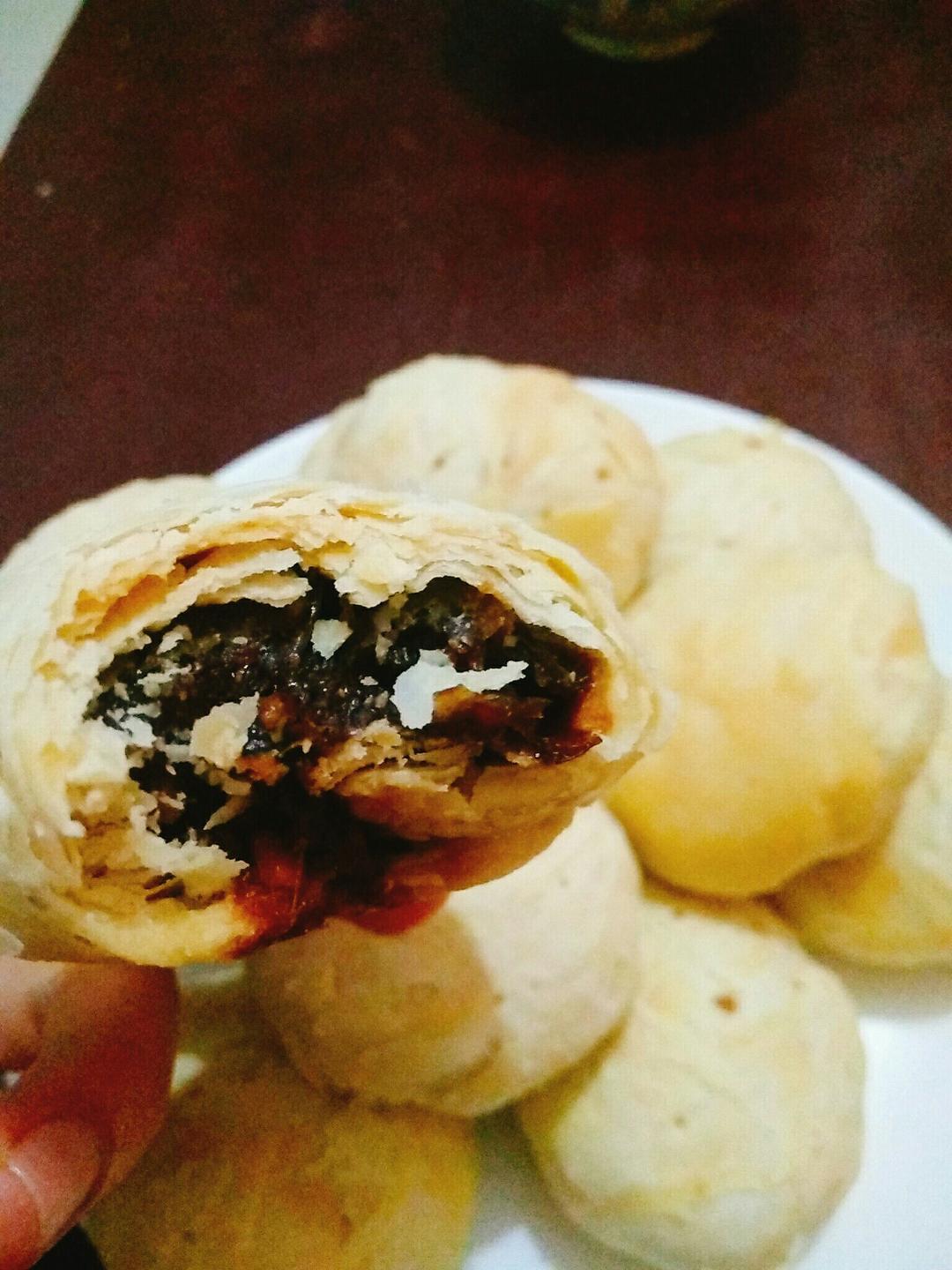 玫瑰鲜花饼