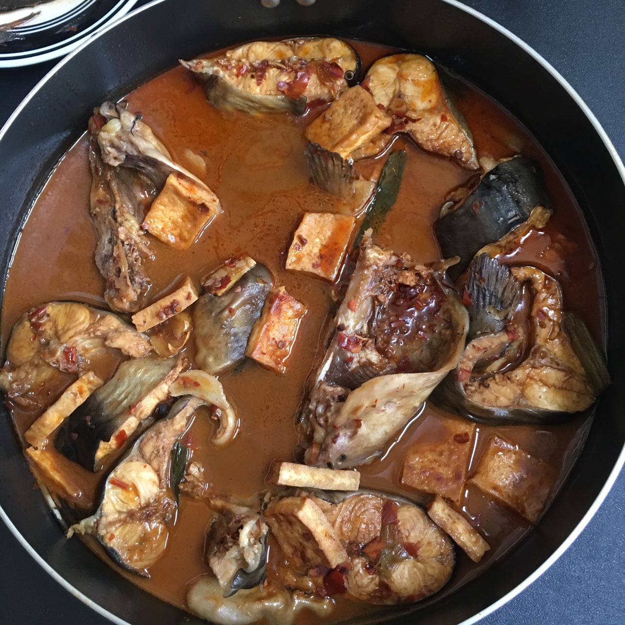 豆腐烧鲶鱼