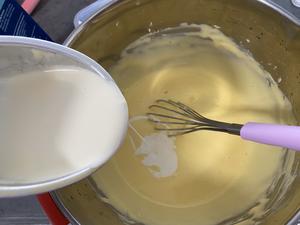 巴斯克蛋糕｜一个手动打蛋器就能做出美味的甜点🍰的做法 步骤6