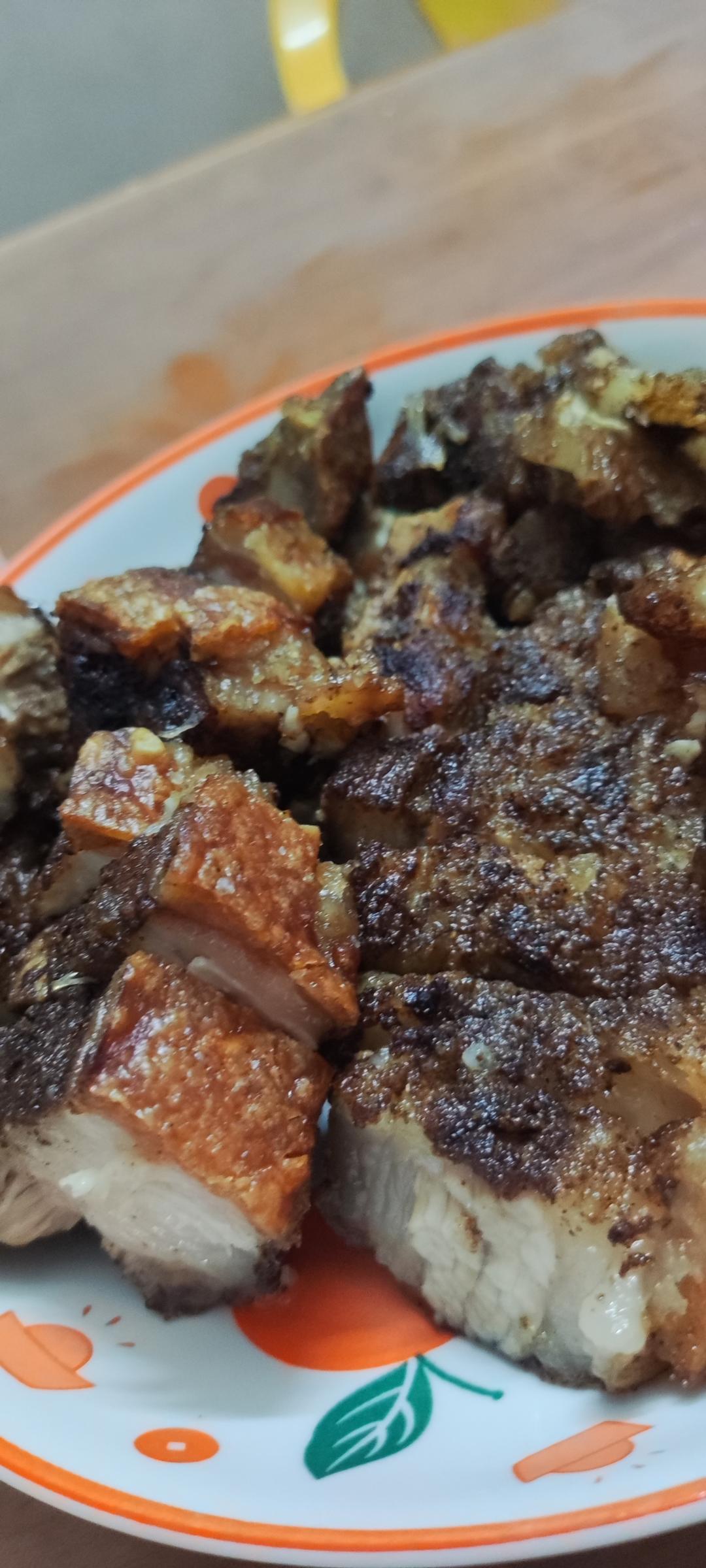 空气炸锅脆皮五花肉