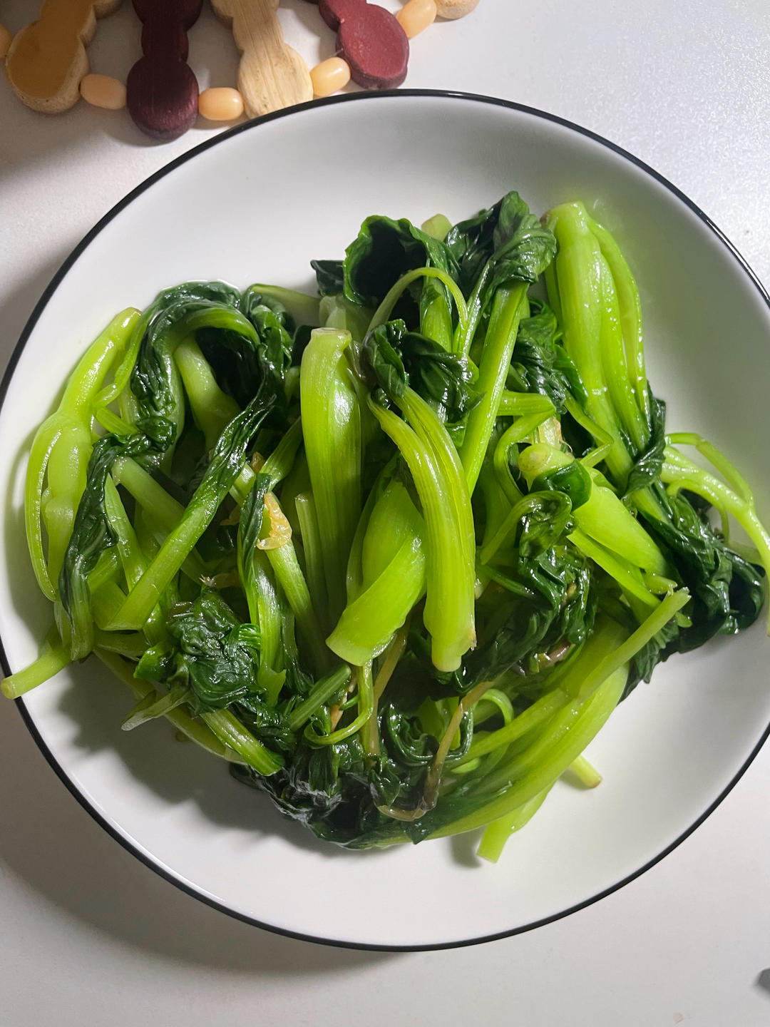 快手菜-水油焖菜 转自范志红老师微博