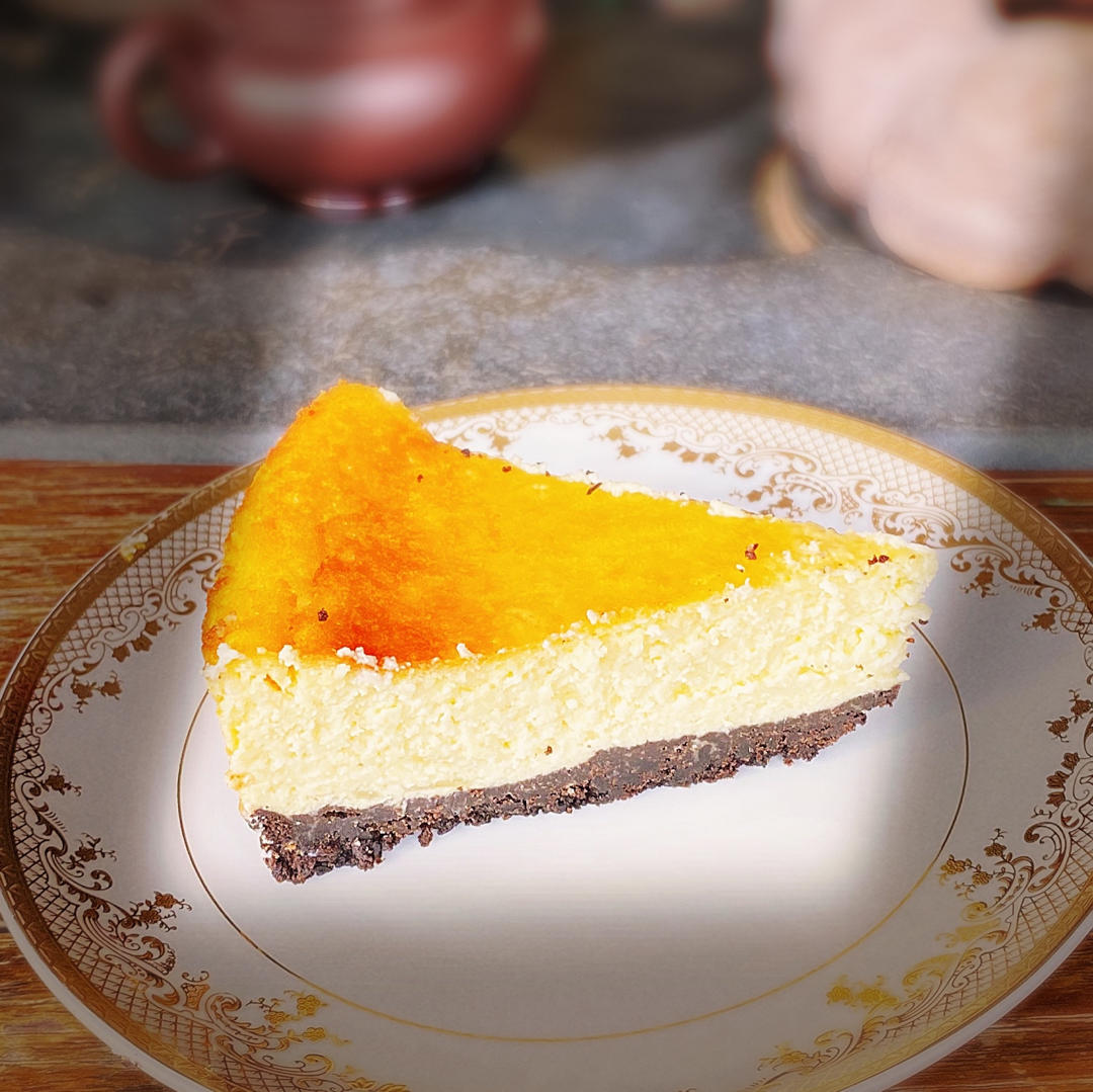 元慧vivian做的榴莲重芝士蛋糕