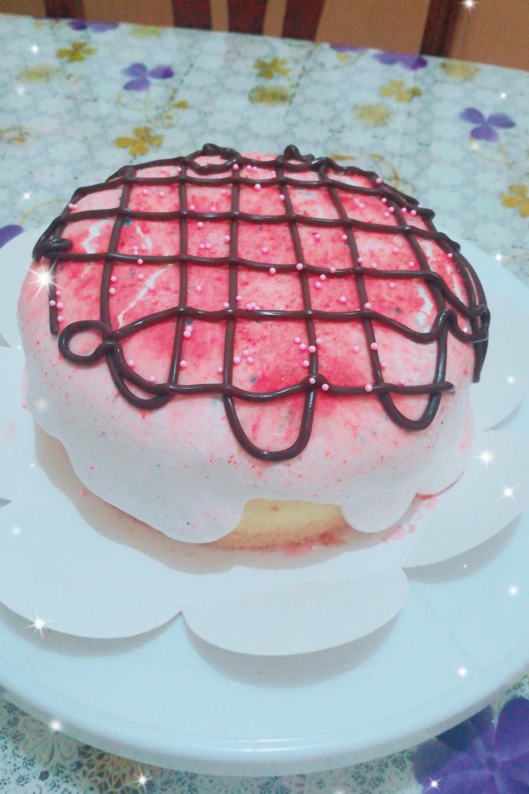 #视频教程#有灵魂的脏脏蛋糕，戚风生涯的巅峰之作，劣狐狐烘焙