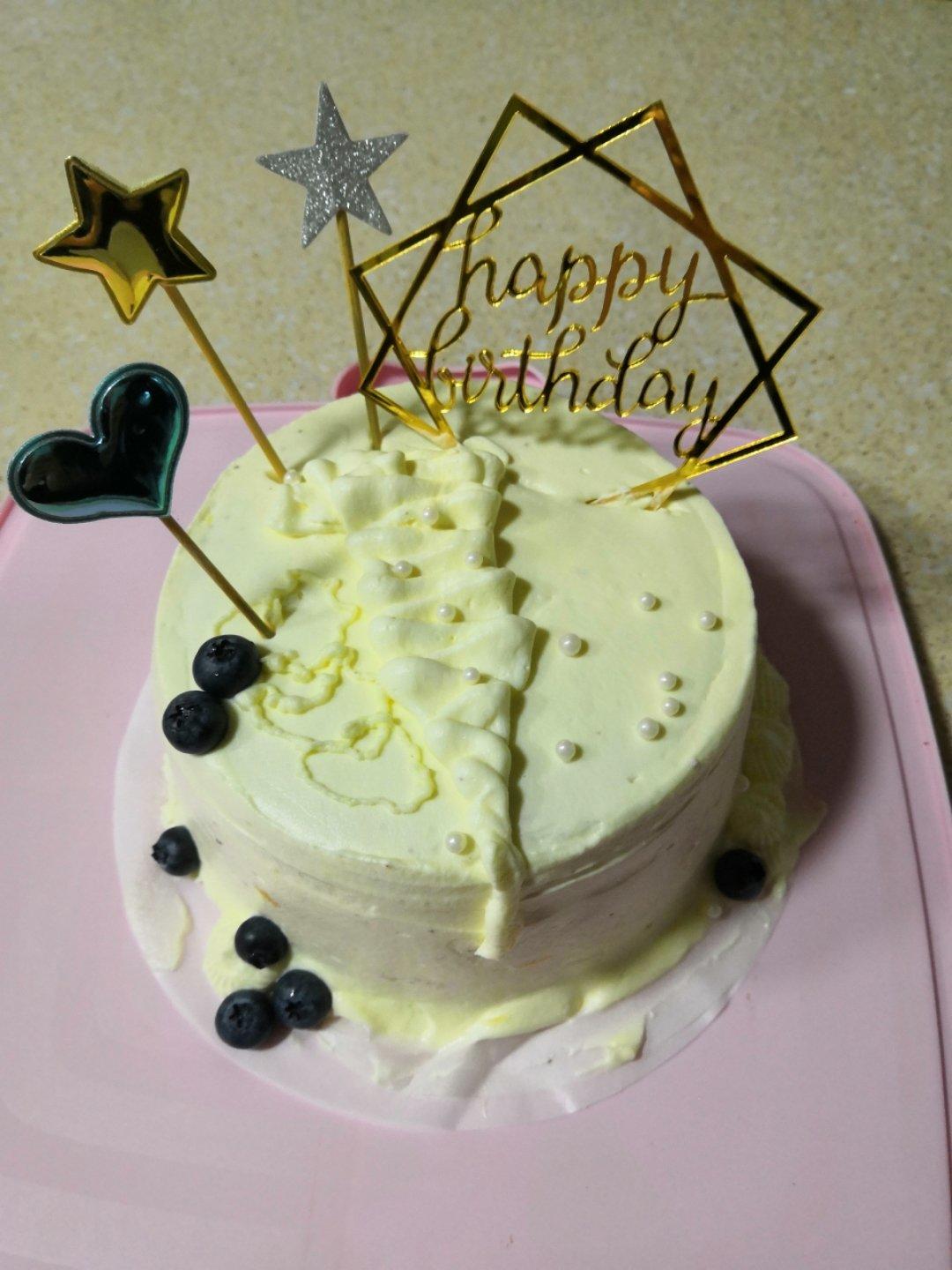 6寸生日蛋糕