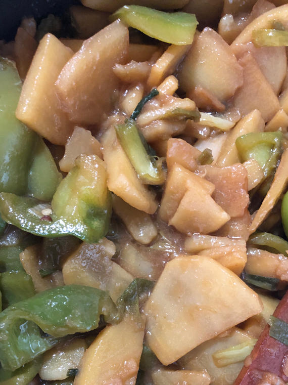尖椒土豆片