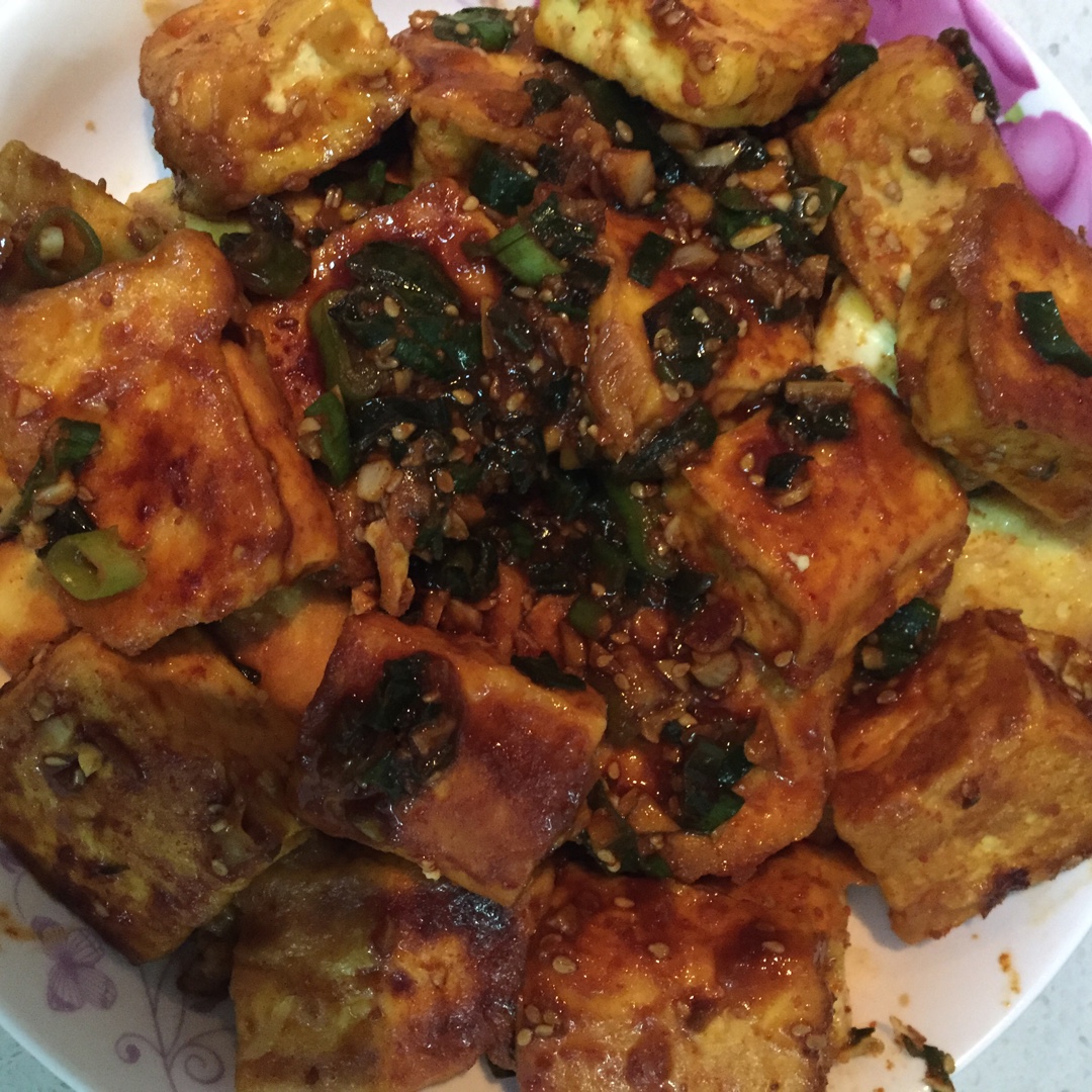 韩式煎豆腐 Side Dish Tofu