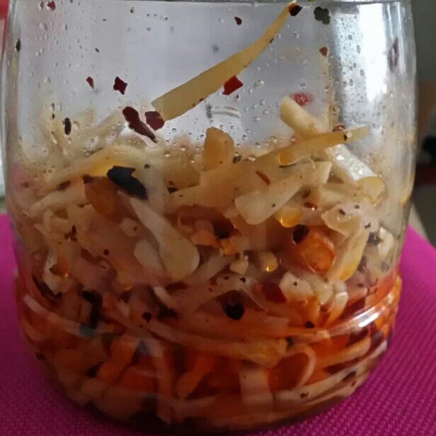 红油咸菜丝