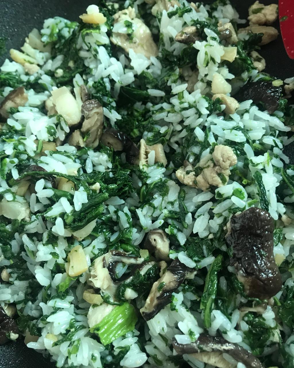 闽南芥菜饭 | Gai Choi with Rice