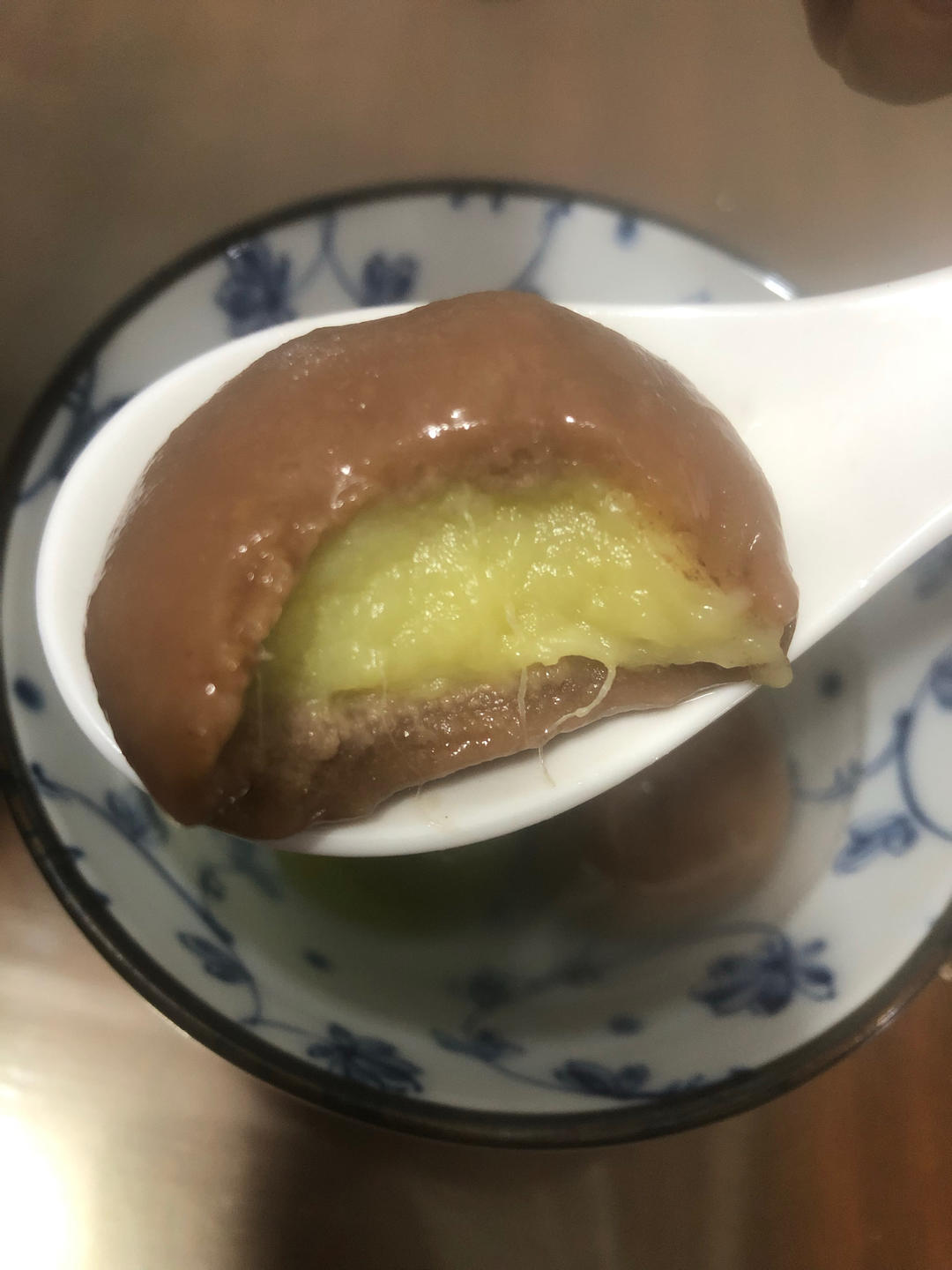 榴莲冰皮月饼的榴莲馅