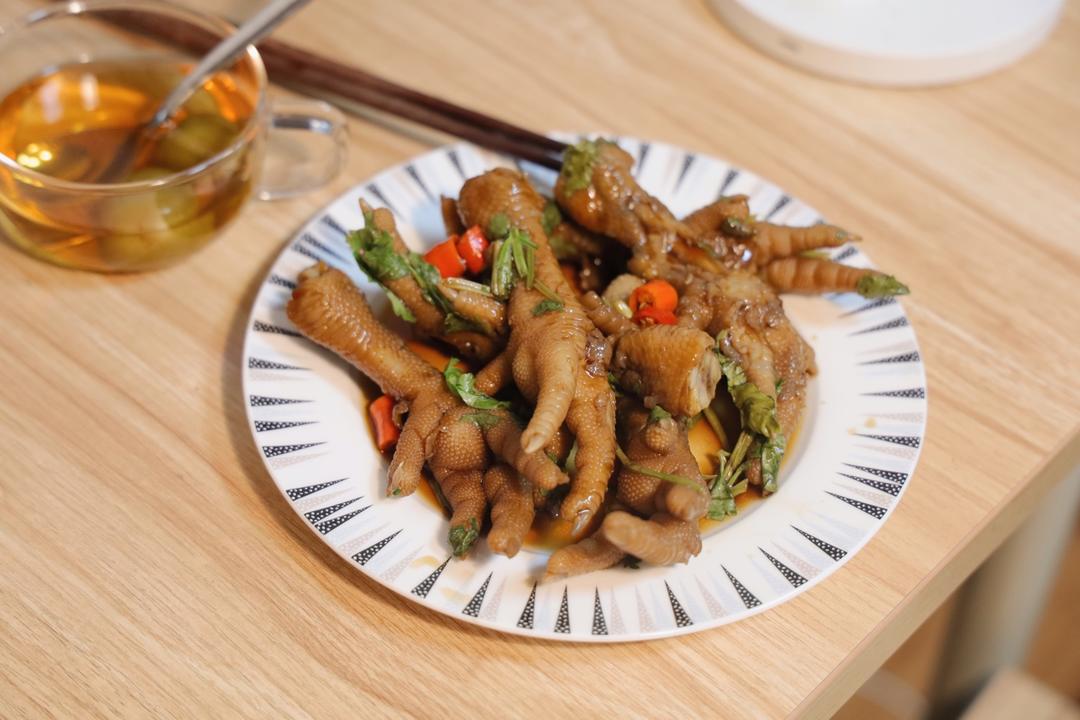 🍋柠檬百香果🌶️酸辣网红鸡爪
