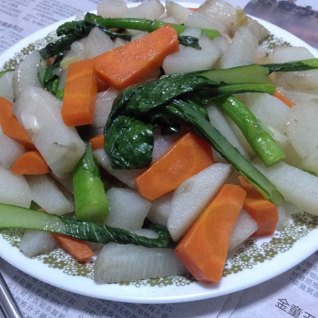清炒山药