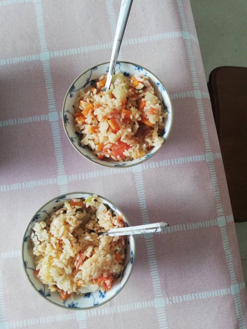 网红焖饭一只番茄饭