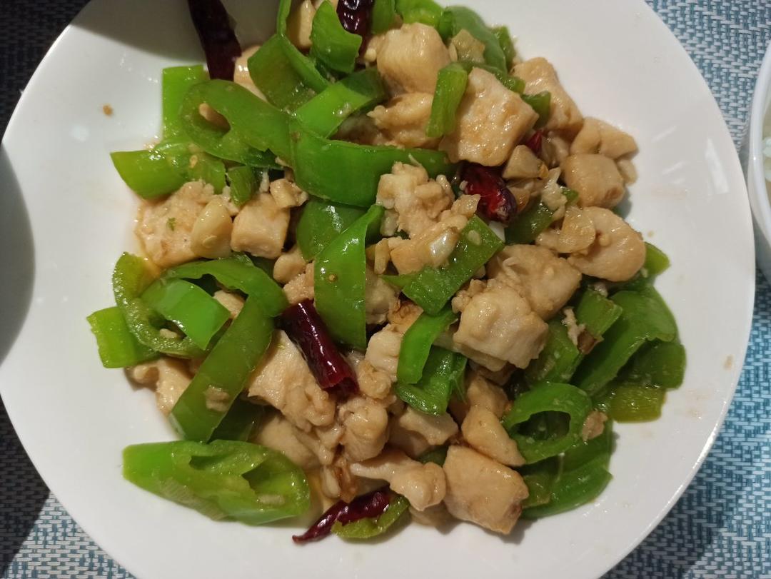 青椒炒鸡胸肉