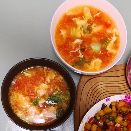 西红柿鸡蛋汤