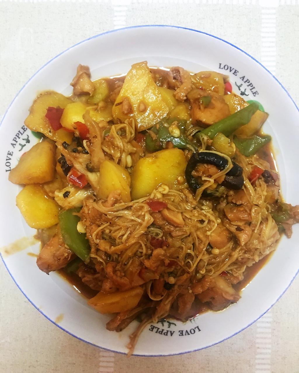“轻”爱妈妈—黄焖鸡米饭