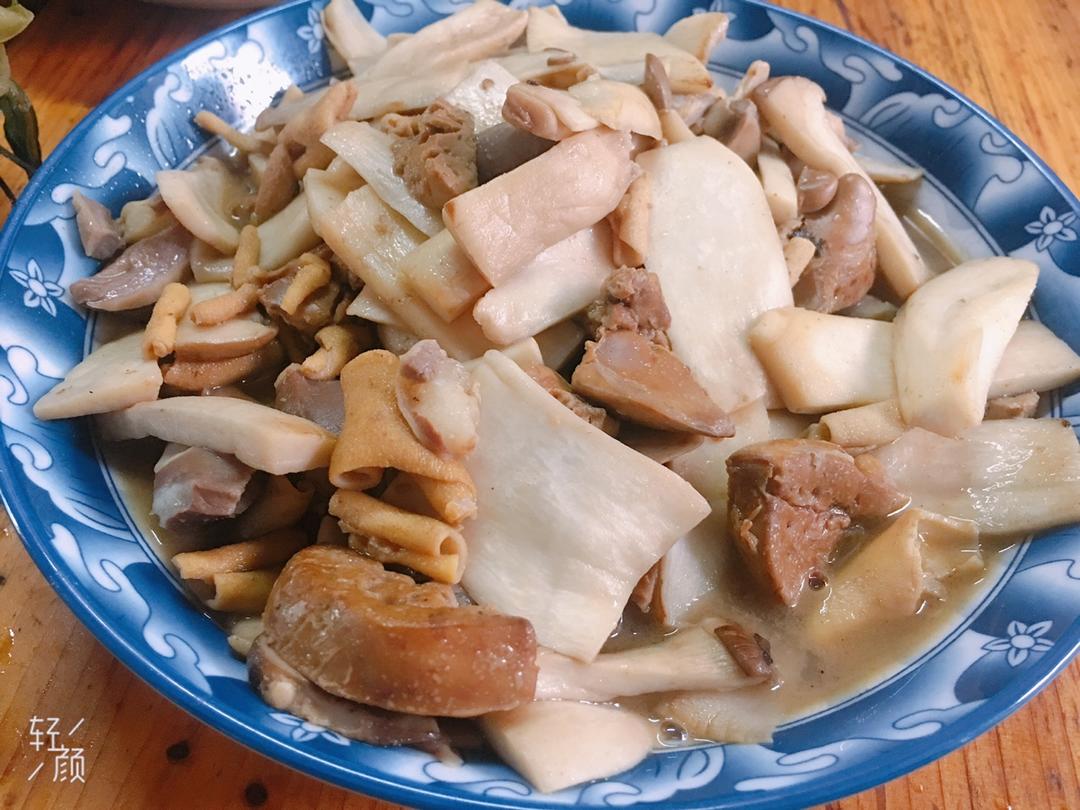 杏鲍菇炒肉片