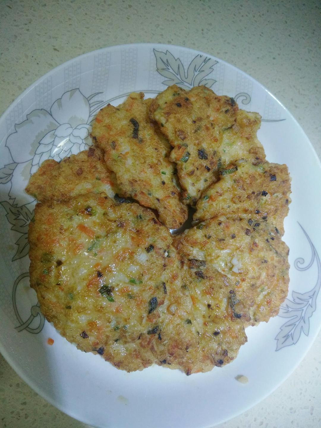 香煎虾饼