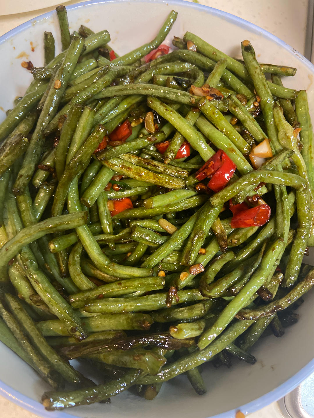 超好吃的干煸豆角
