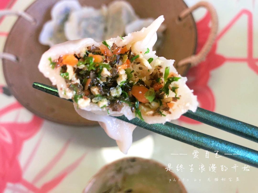 素饺子这样拌馅儿～好吃到爆