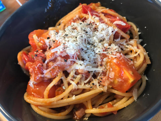 培根番茄意大利面