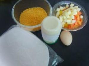 脆皮水果沙拉的做法 步骤1