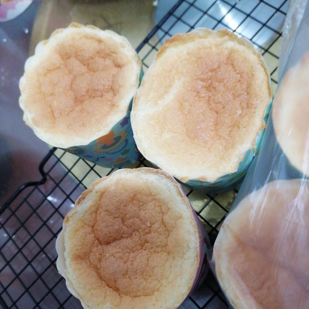 纸杯蛋糕 8寸戚风蛋糕的量