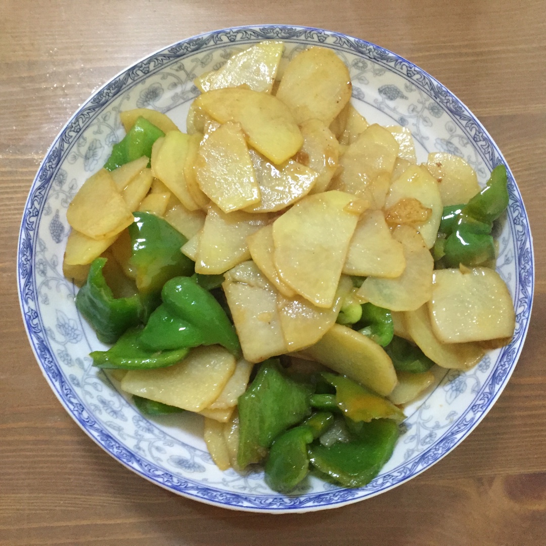 青椒土豆片
