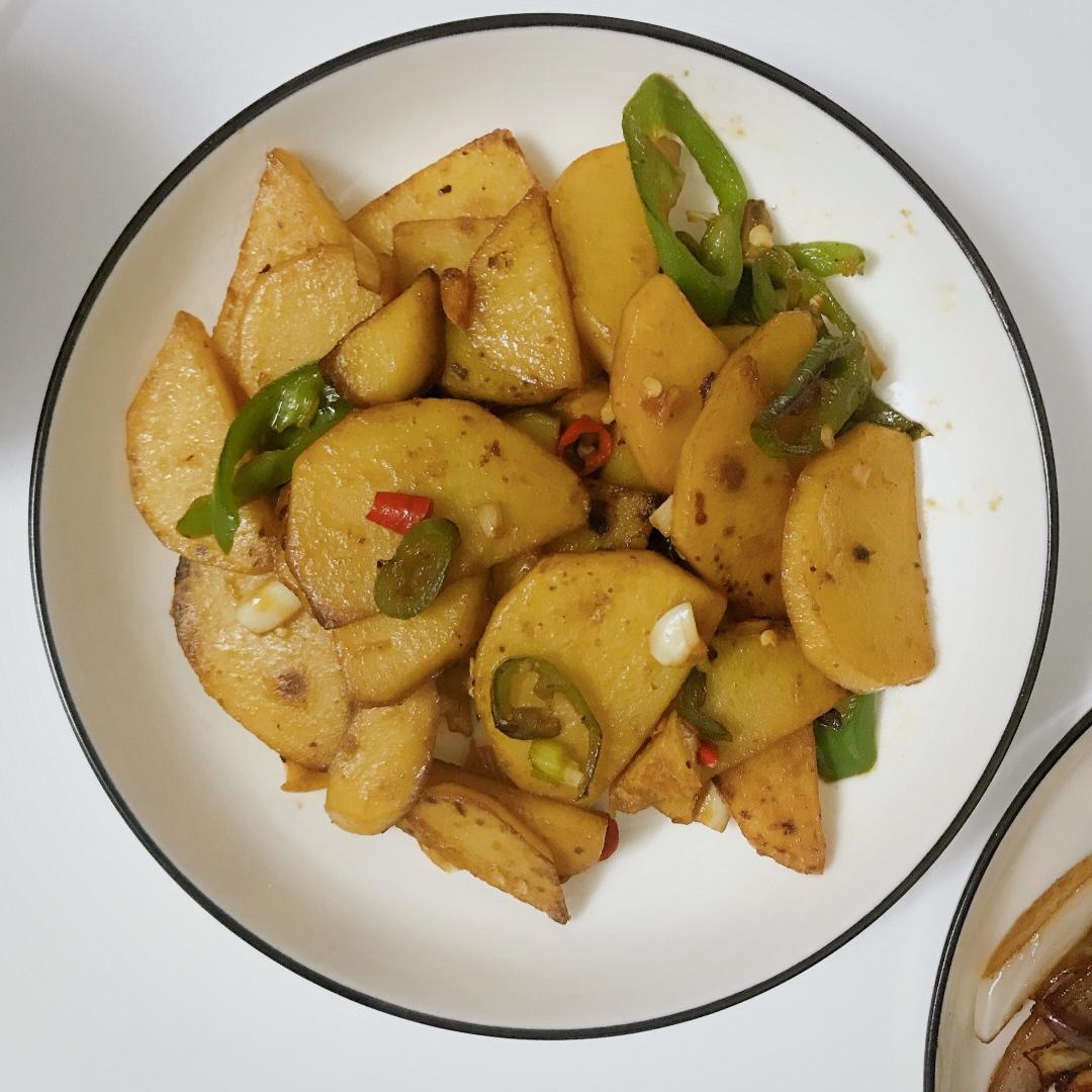 家常炒土豆片