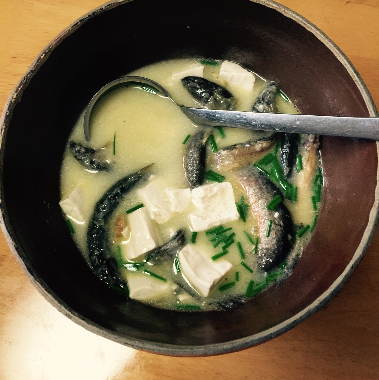 泥鳅豆腐汤