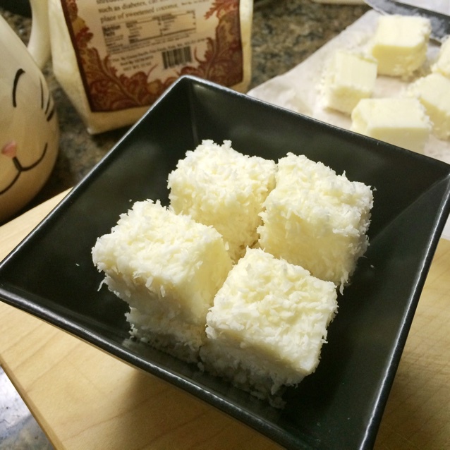 椰蓉牛奶小方