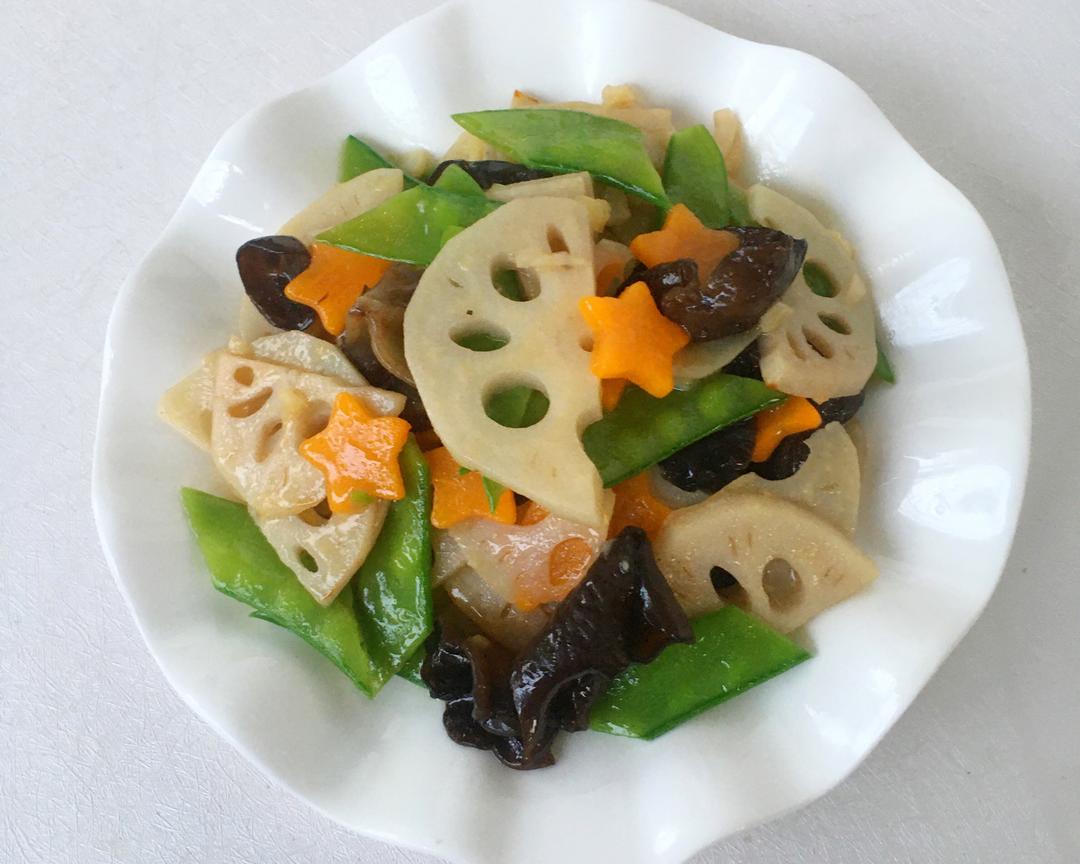 荷塘月色的做法