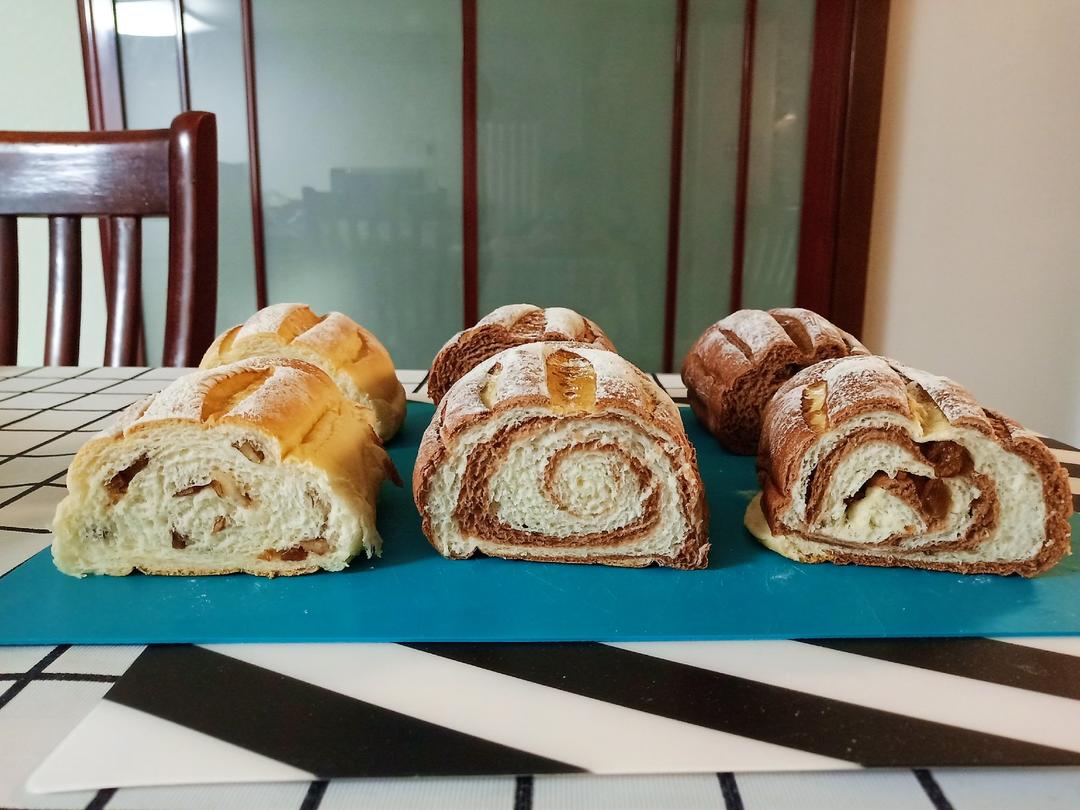 可可牛奶哈斯面包