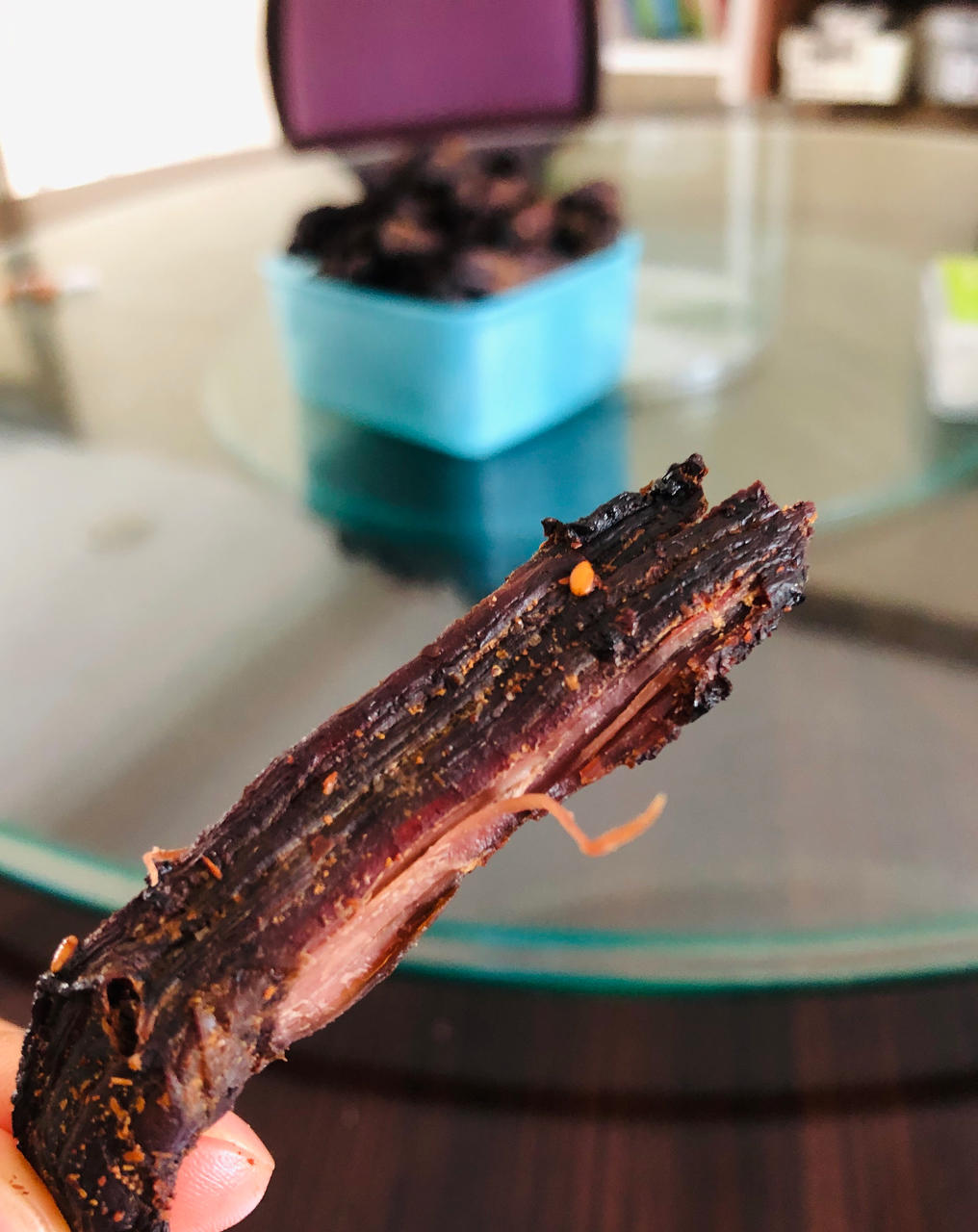 陈小陈8做的好吃的不要不要的风干牛肉干