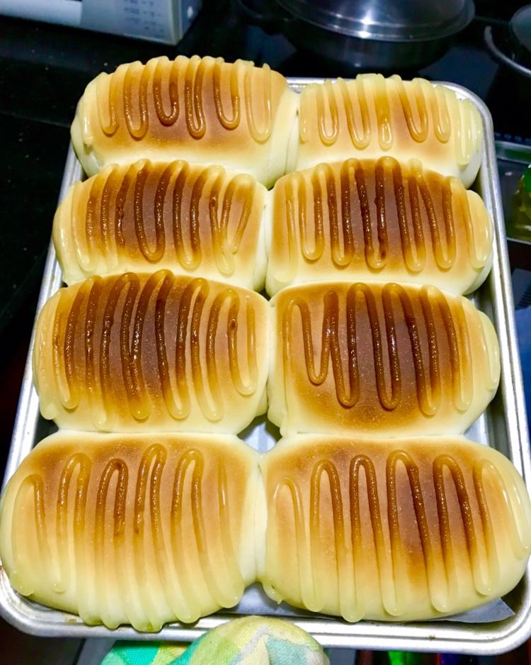 面包机版奶香排包