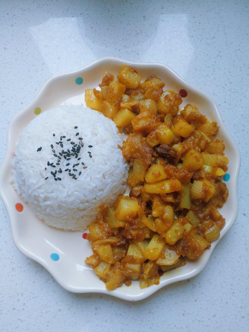 咖喱土豆饭