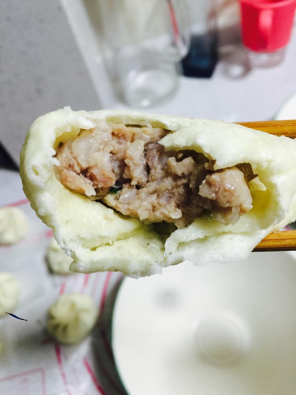 手工包子（肚脐包）