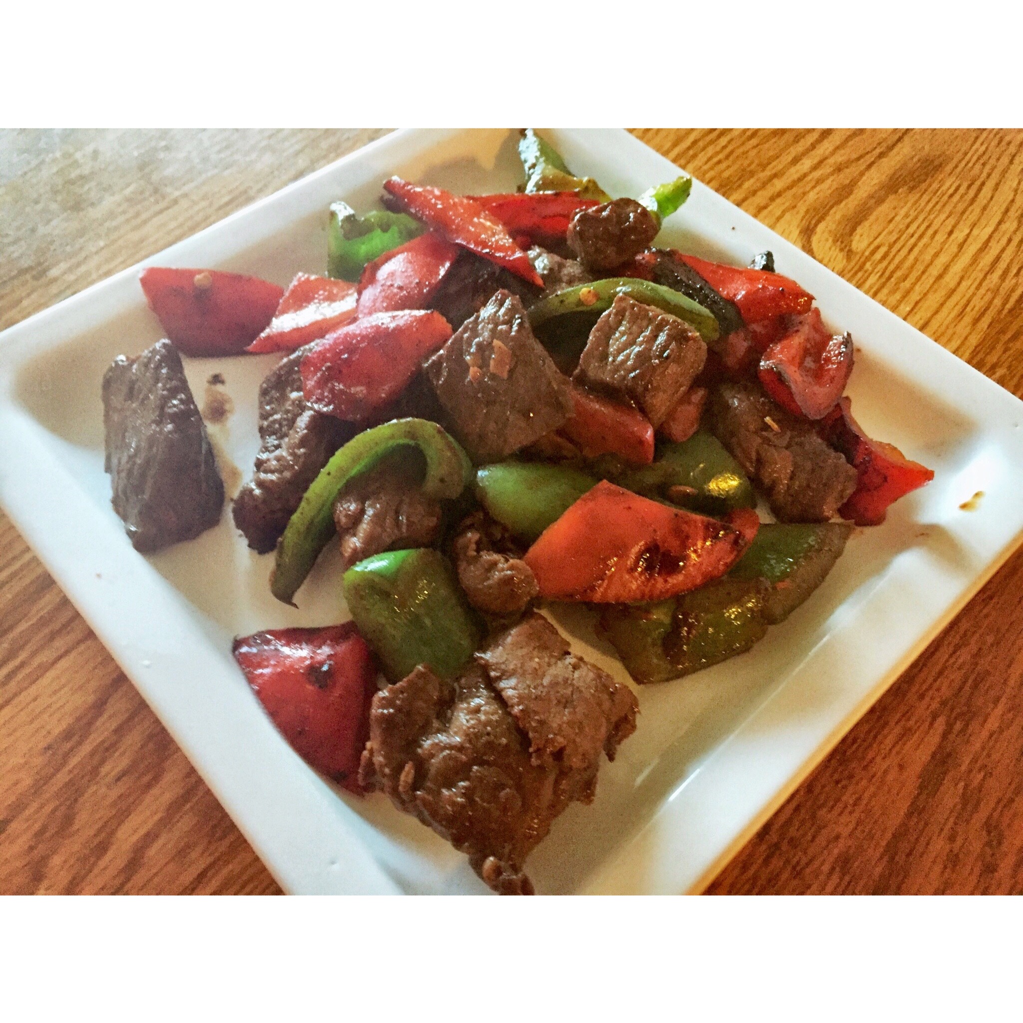 黑椒牛肉粒 Black Pepper Beef Cubes