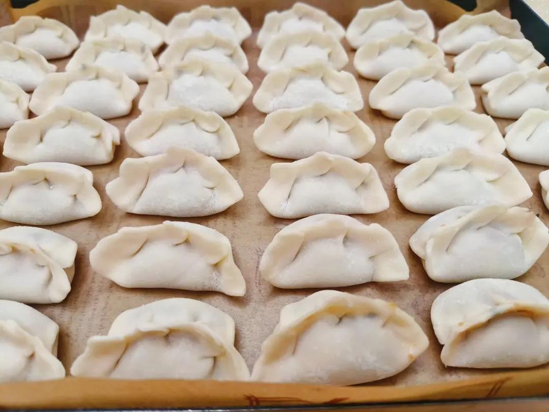 韭菜鲜肉馅饺子