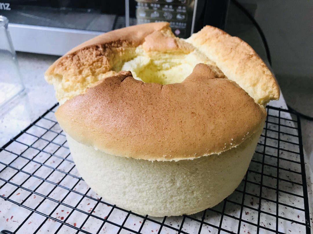 低脂无油椰香戚风