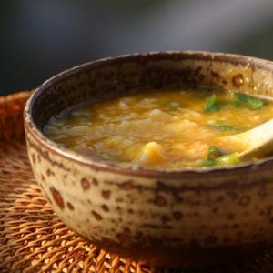 金银满钵～海鲜南瓜疙瘩汤的做法 步骤5