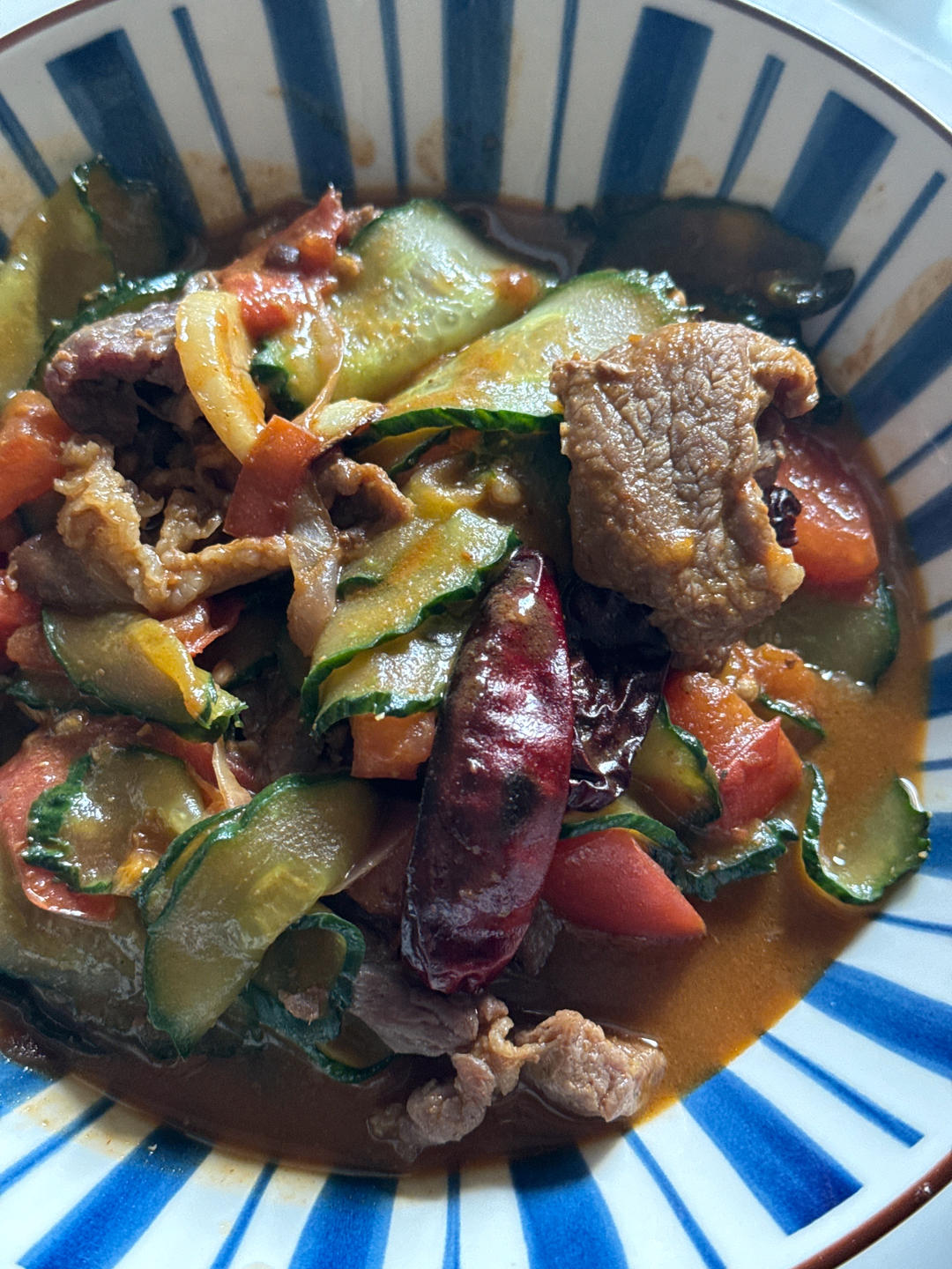 ㊙️牛肉片炒黄瓜‼️牛肉片的嫩滑技巧