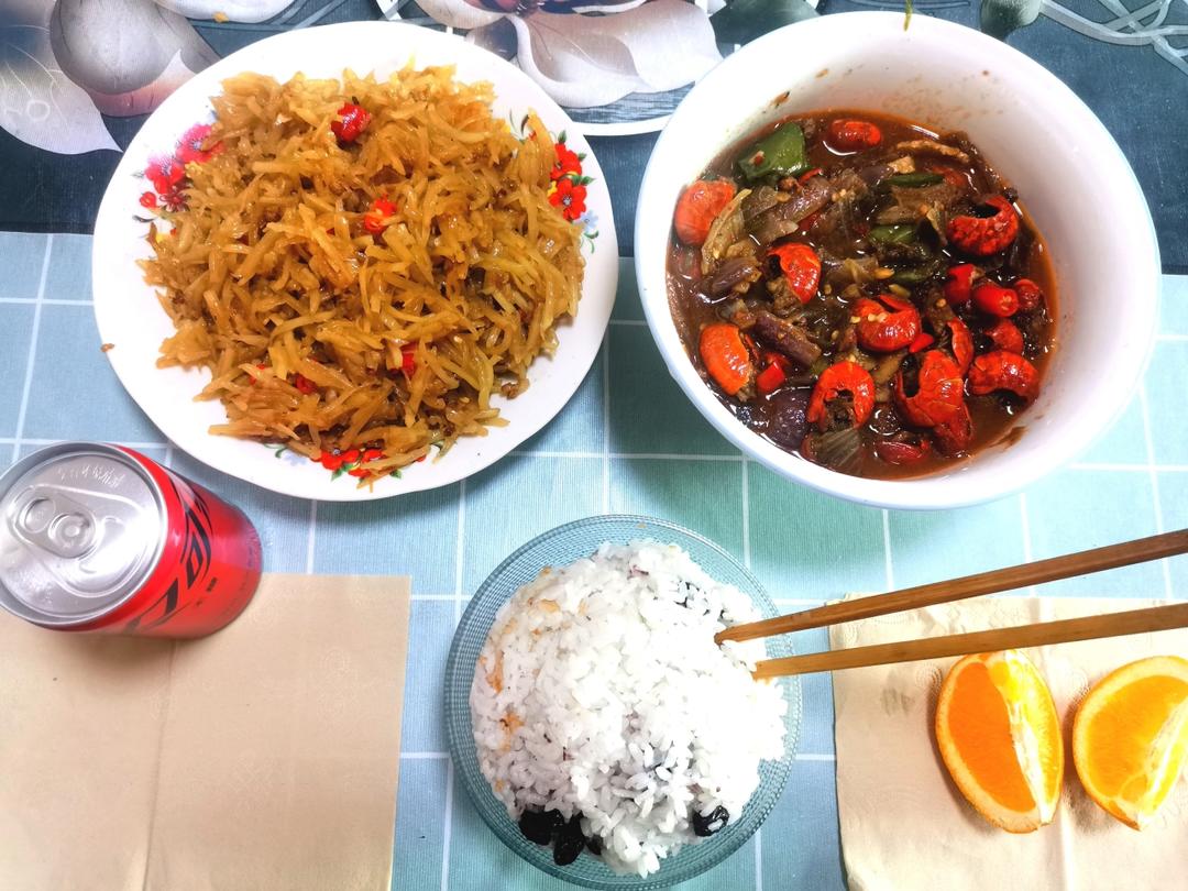 香辣龙虾尾