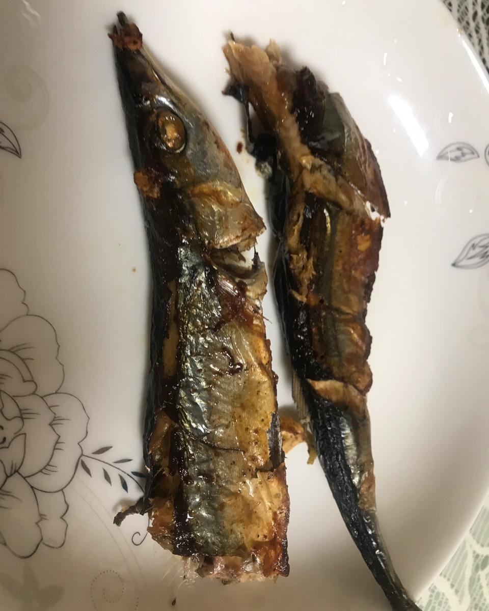 盐烤秋刀鱼