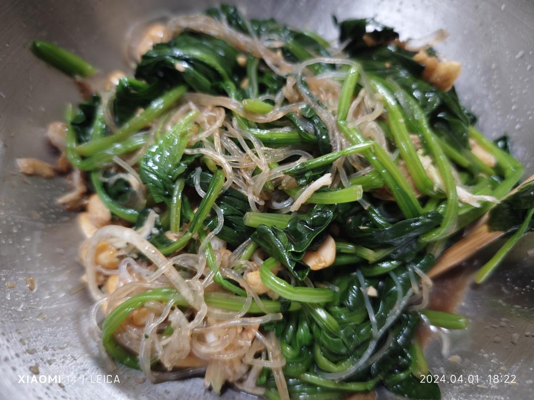 万能凉拌菜料汁（凉拌菠菜粉丝）