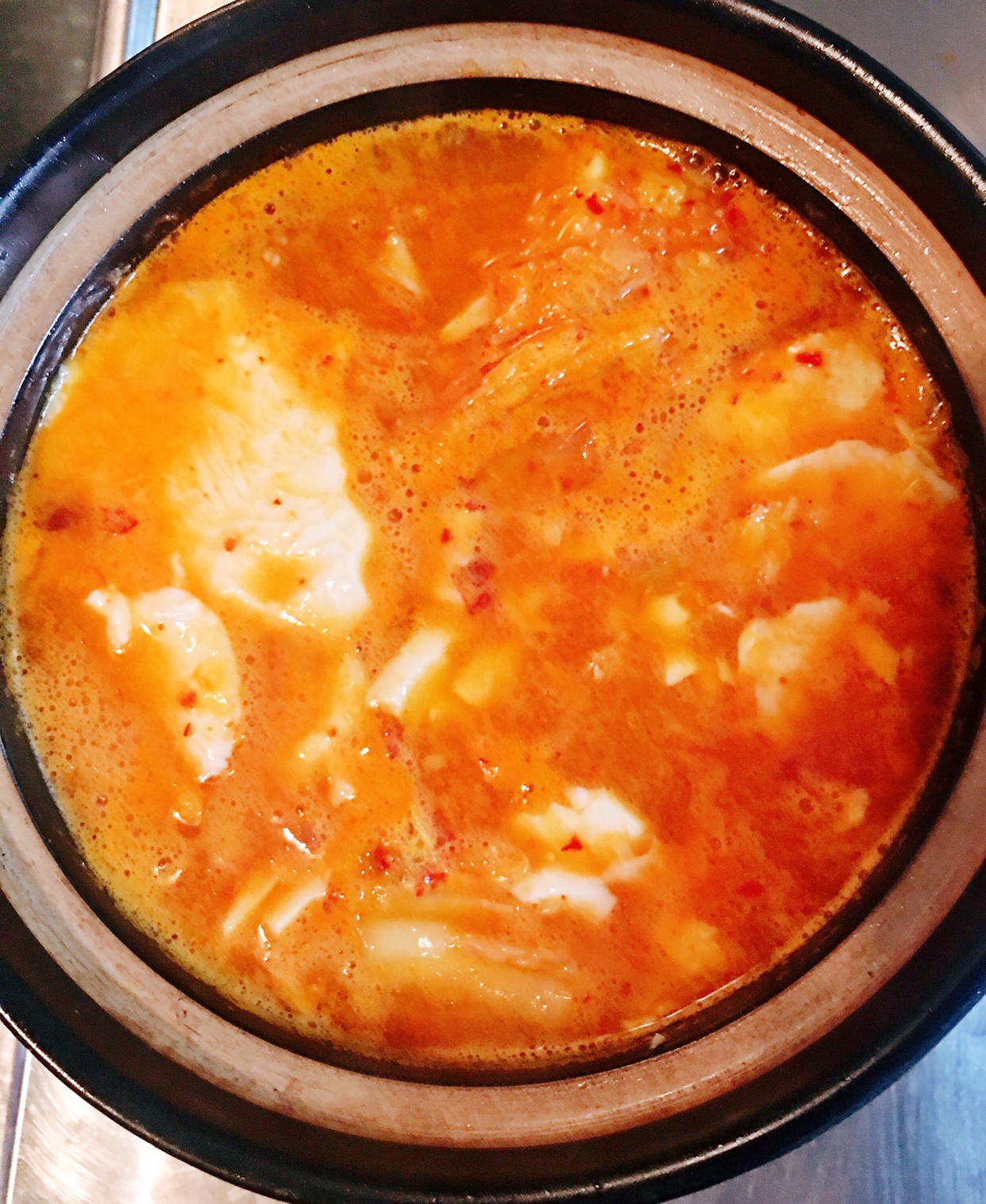 韩式辣豆腐汤的做法 步骤6