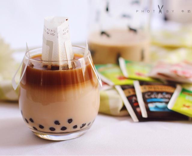 珍珠奶茶——冬天煮一大锅慢慢喝吧~的做法