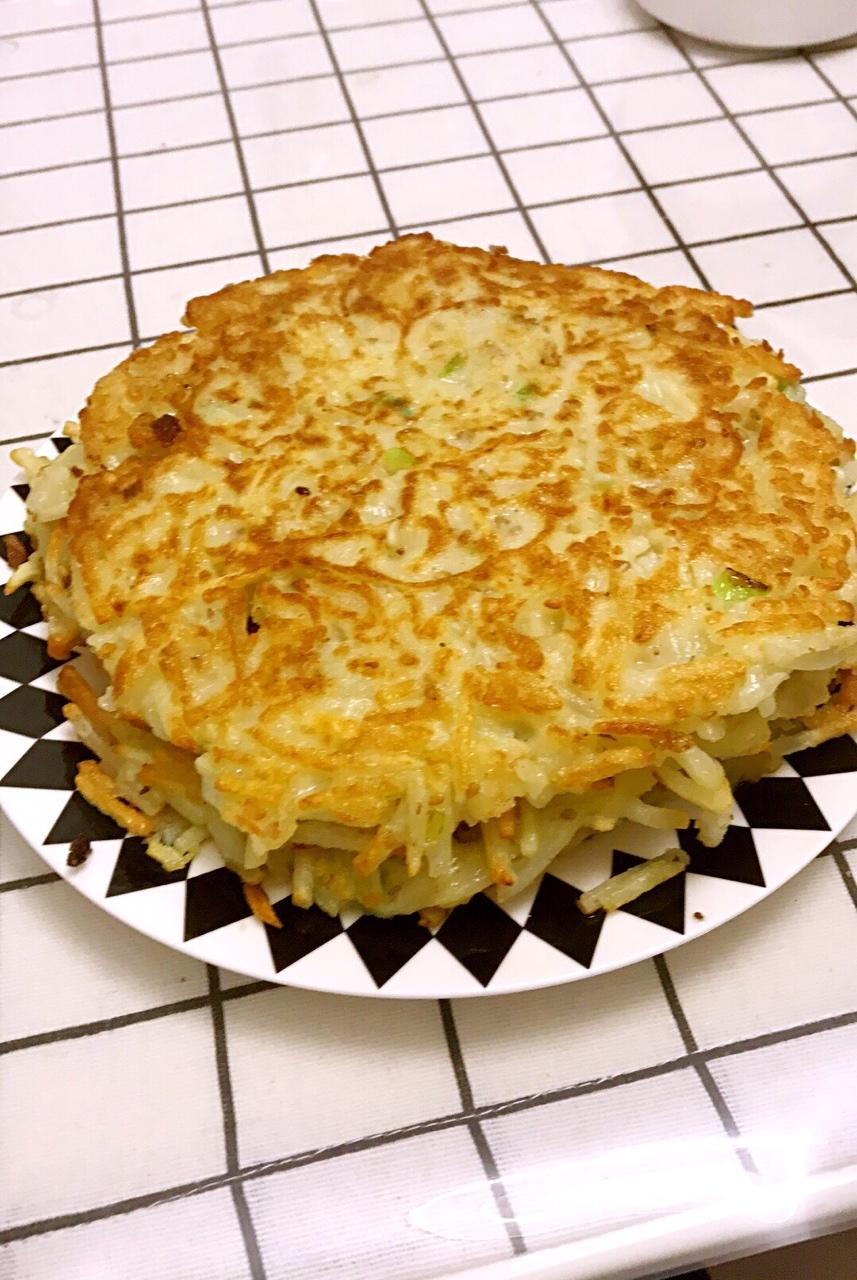 小橘子洲洲做的土豆饼