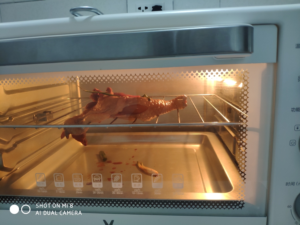 烤鸡腿/烤箱的做法 步骤2