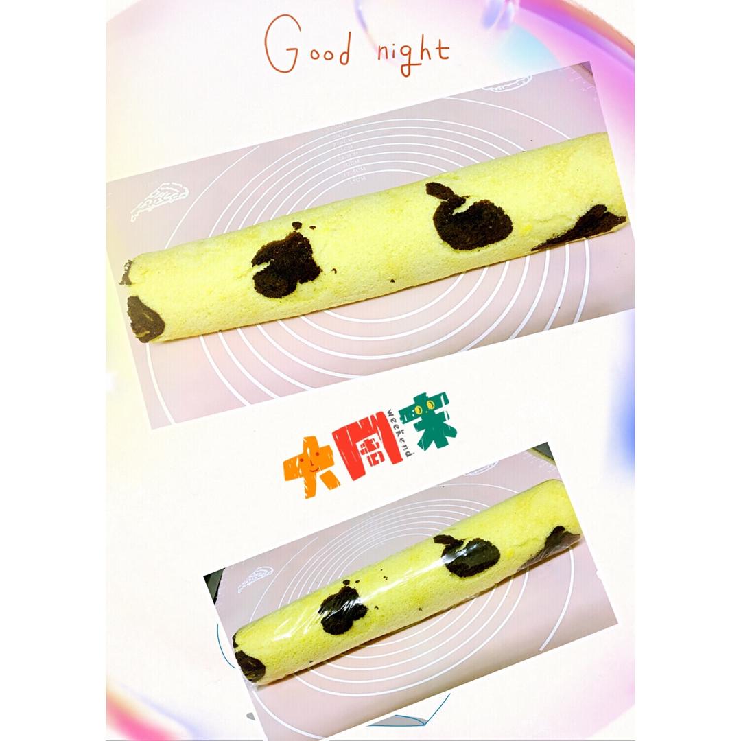 奶牛蛋糕卷+长颈鹿蛋糕卷