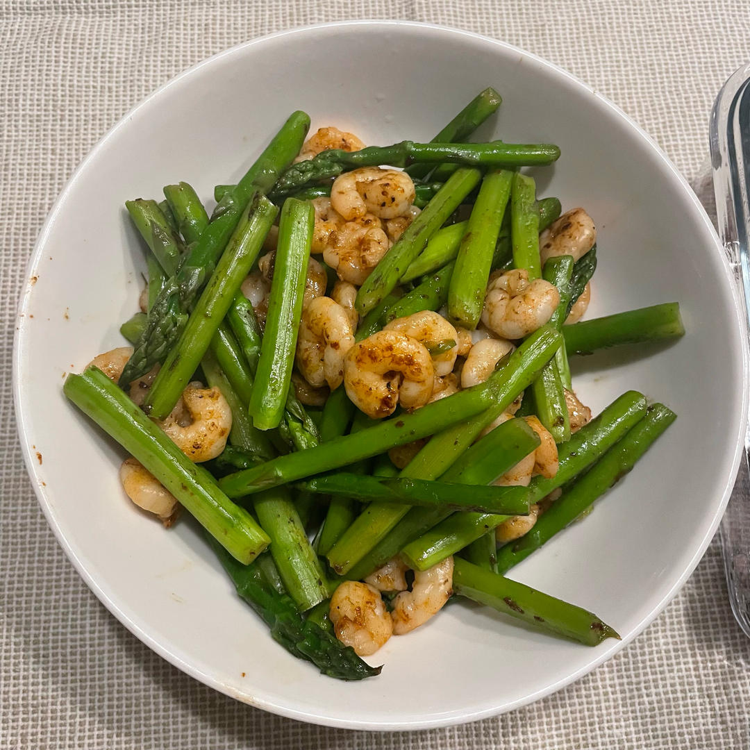 虾仁芦笋（清甜如初夏）